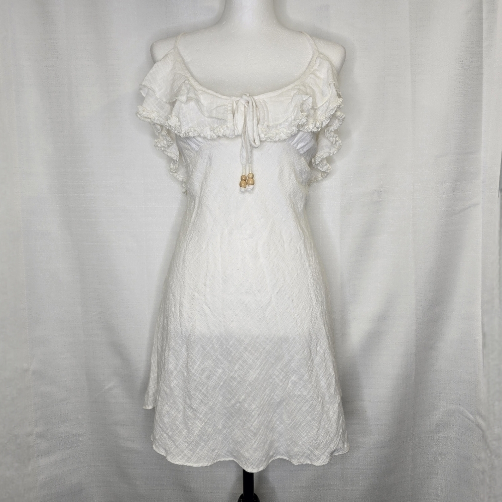 Free People White Mini Dress - Picture 3 of 16